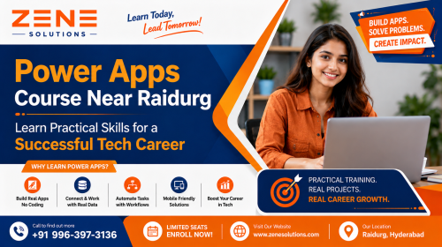 Power Apps Course Near Raidurg